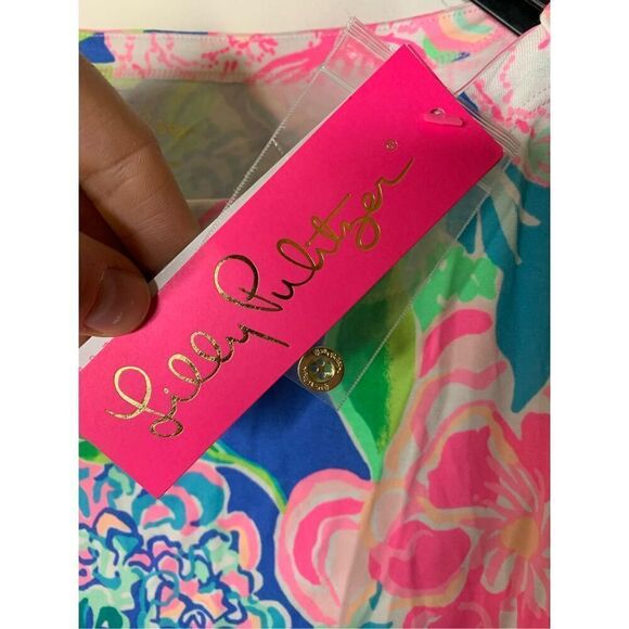 Lilly Pulitzer UPF 50+ Sophie Dress Peony For Your Thoughts size medium NEW - Picture 6 of 9